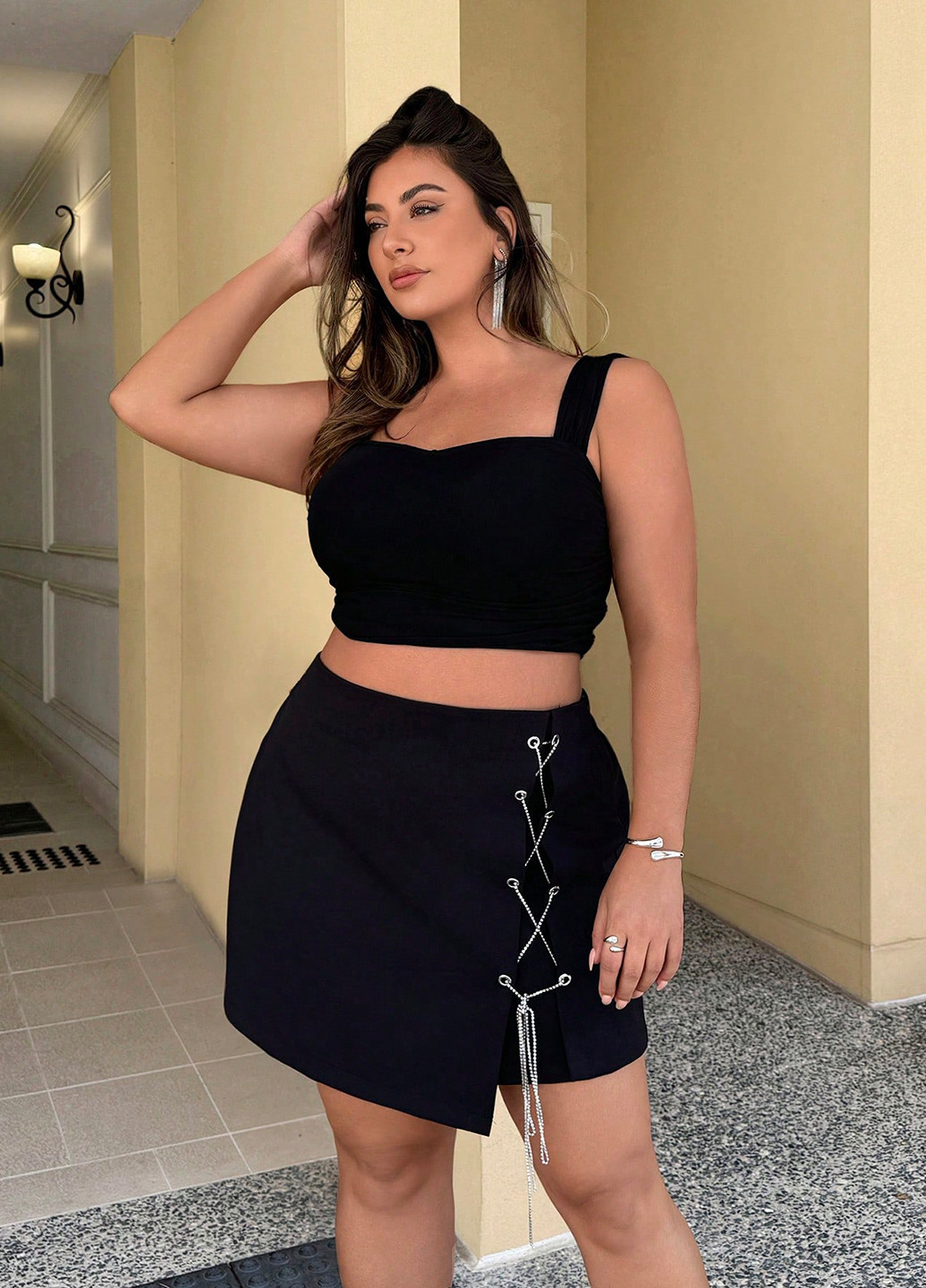 Юбка-шорты SHEIN (366092702)