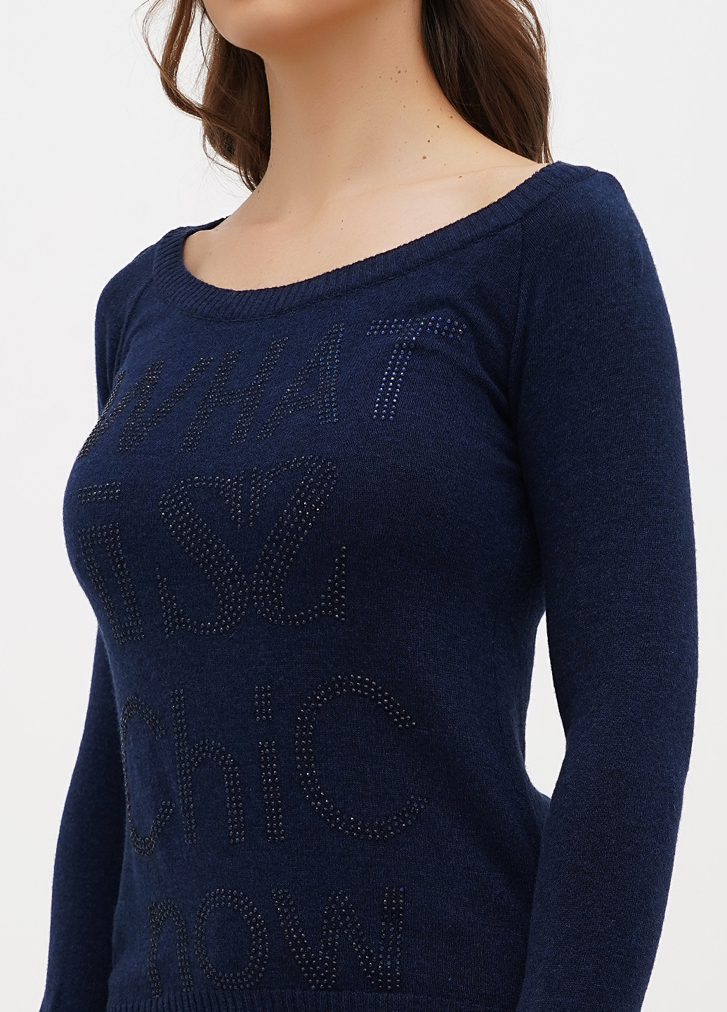 Темно-синій демісезонний джемпер джемпер Sassofono