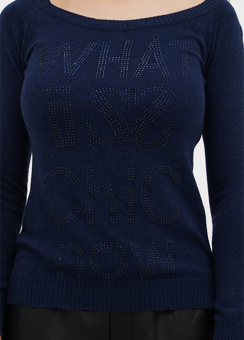 Темно-синій демісезонний джемпер джемпер Sassofono