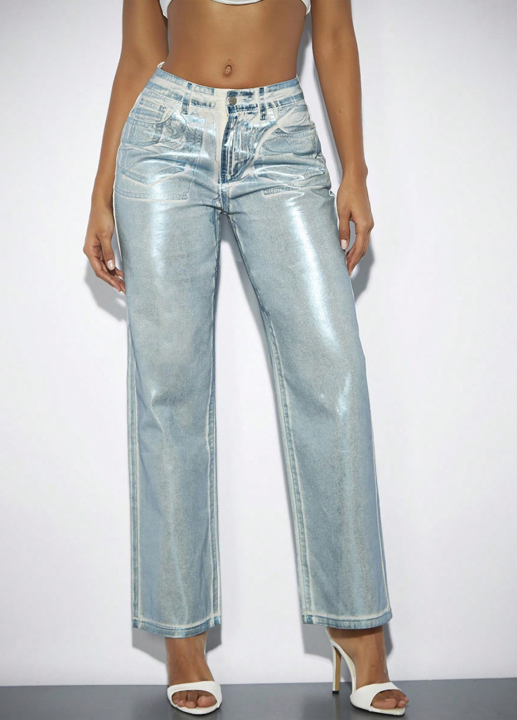 Джинси SHEIN - (329544135)