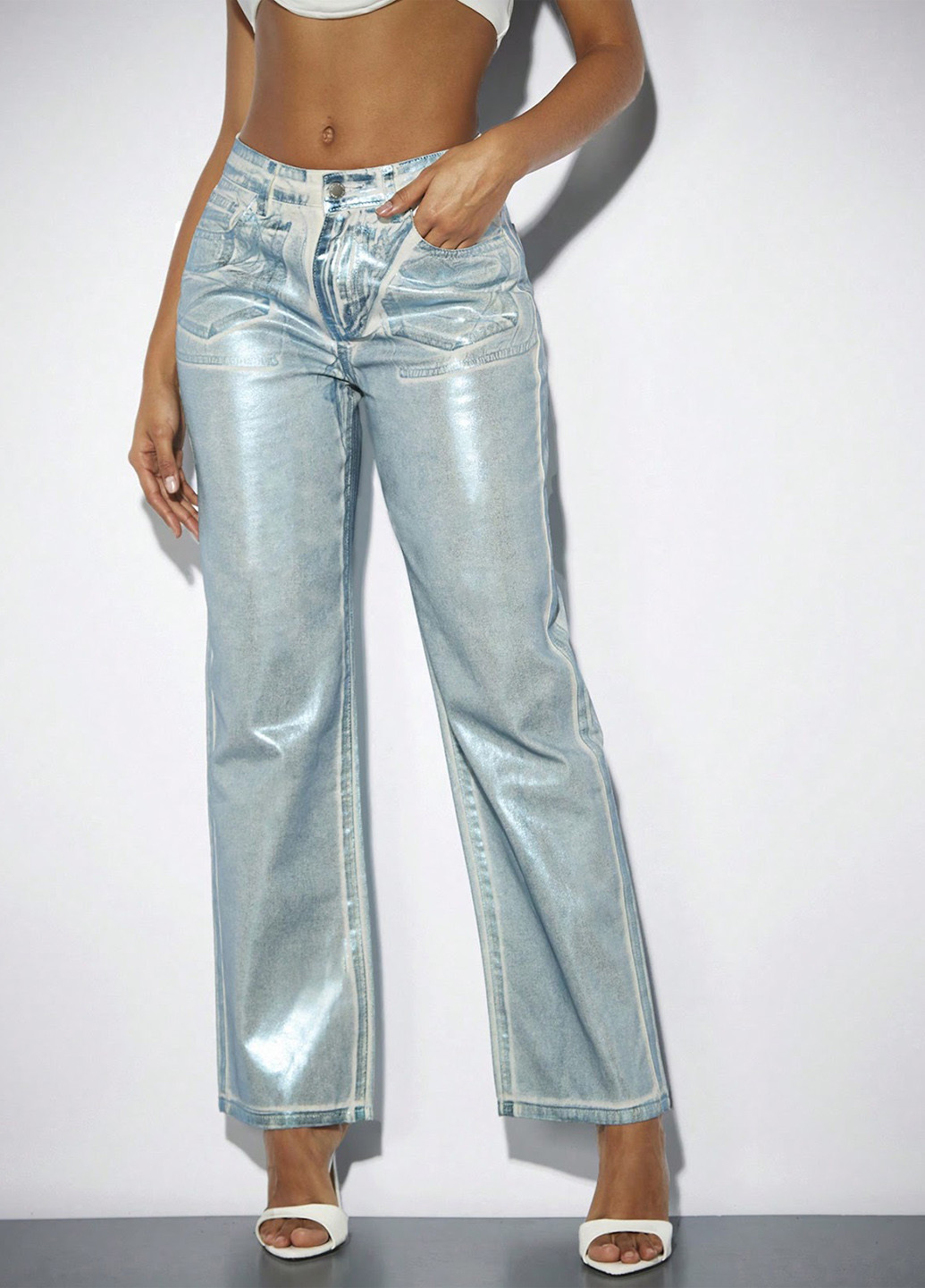 Джинси SHEIN - (329544135)