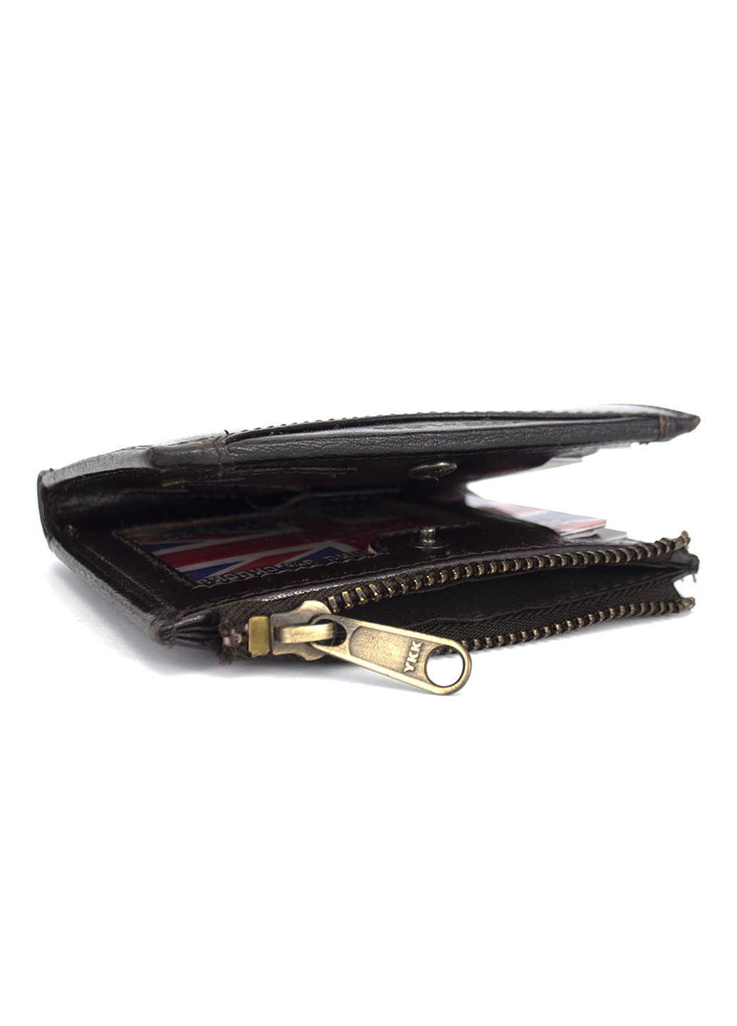 Шкіряний міні-гаманець чоловічий коричневий 1006-03 BOR Brown Rovicky (250090822)