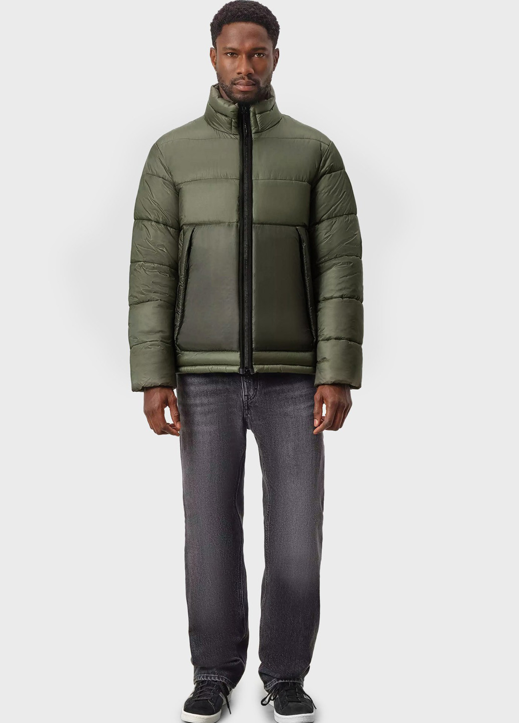 Оливковая (хаки) зимняя куртка Drykorn