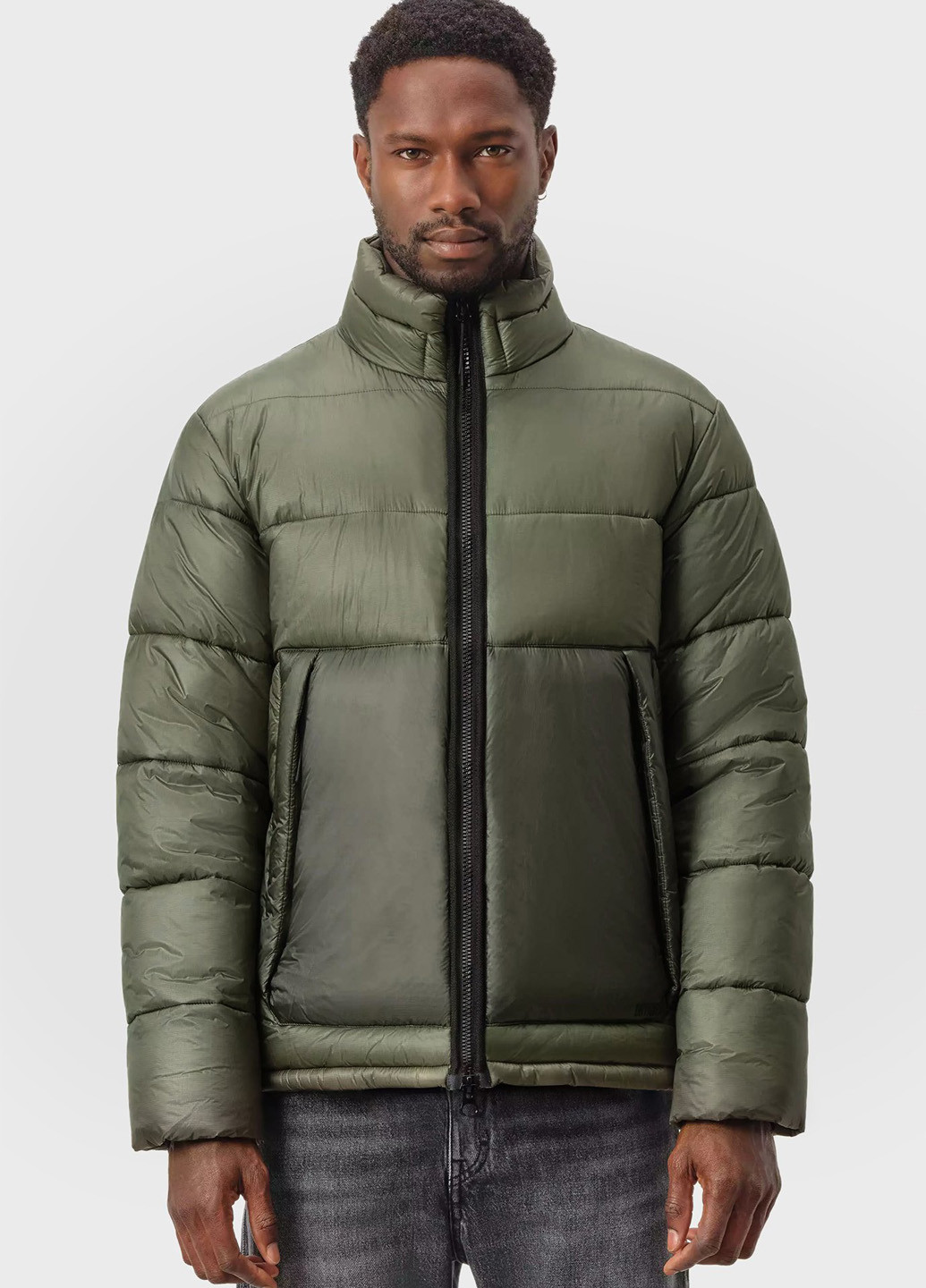 Оливковая (хаки) зимняя куртка Drykorn