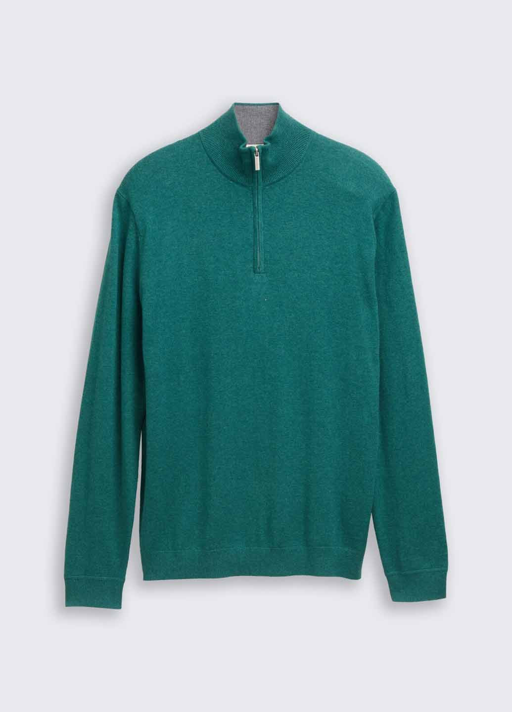 Зеленый демисезонный свитер Tom Tailor