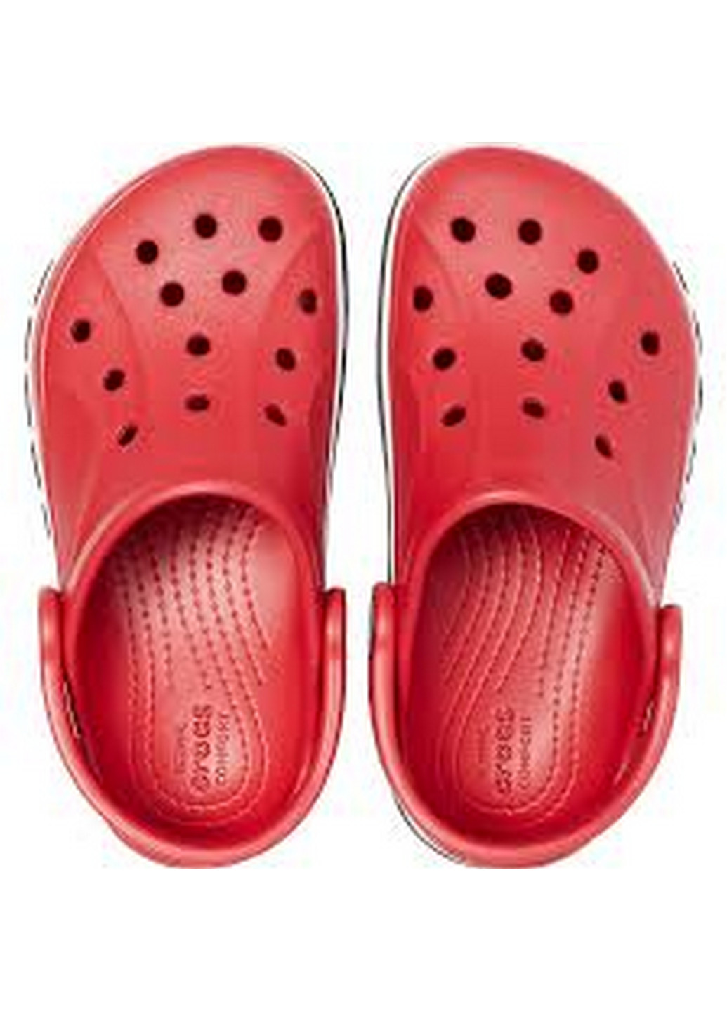 Красные сабо крокс Crocs