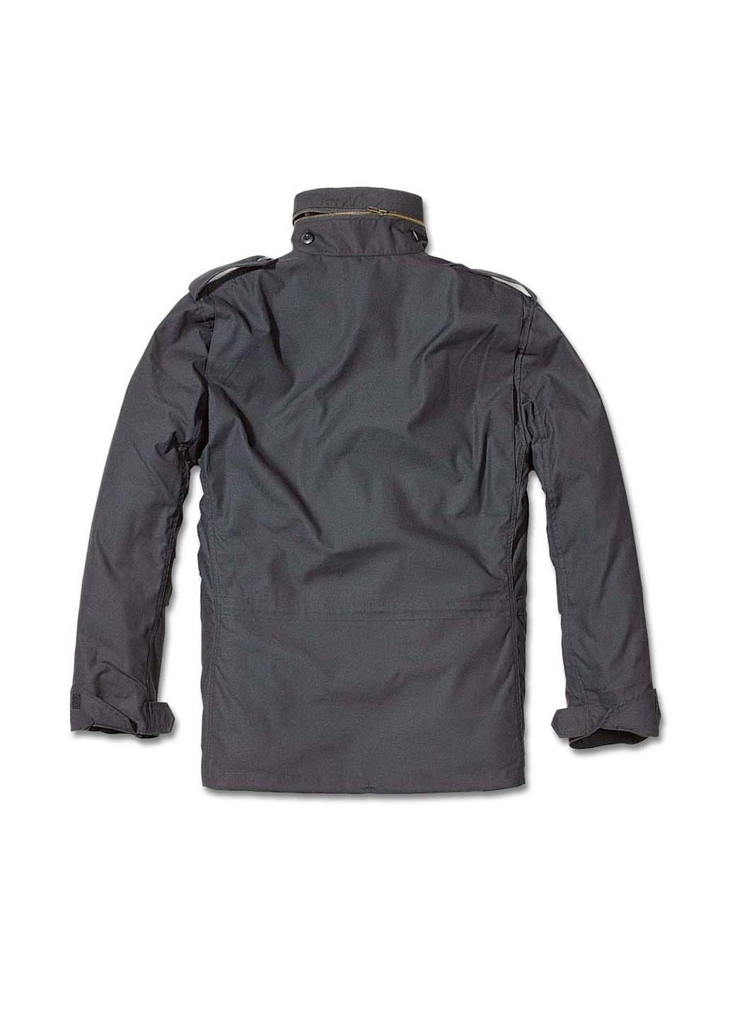 Чорна демісезонна куртка Brandit