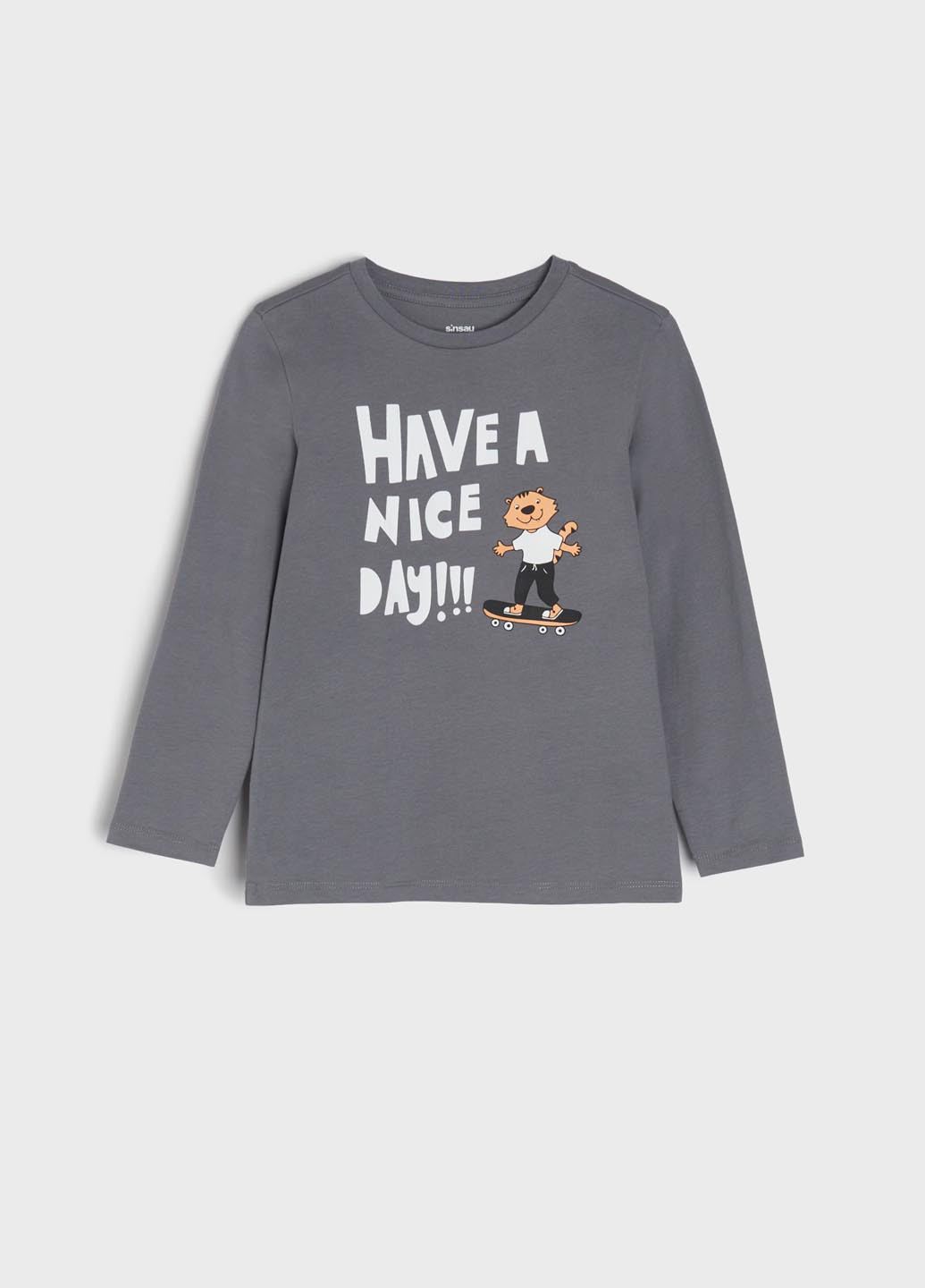 Разноцветный демисезонный кэжуал лонгслив Sinsay в полоску