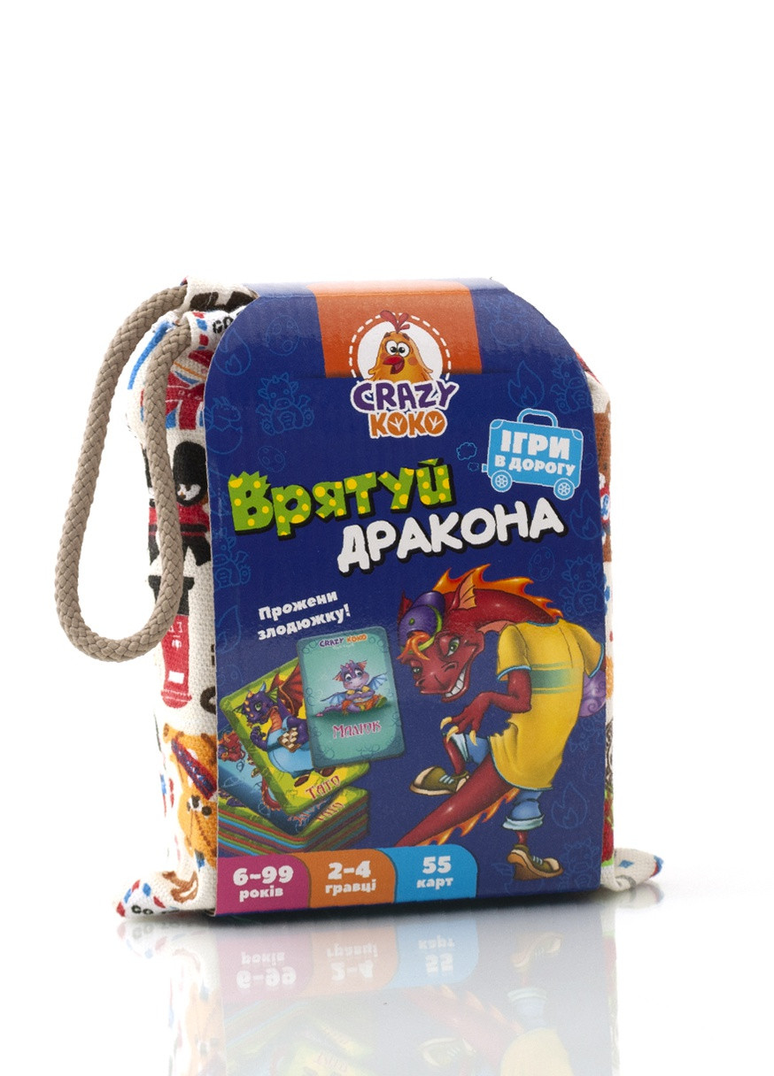 Гра в мішечку "Врятуй дракона" Vladi toys (232282374)
