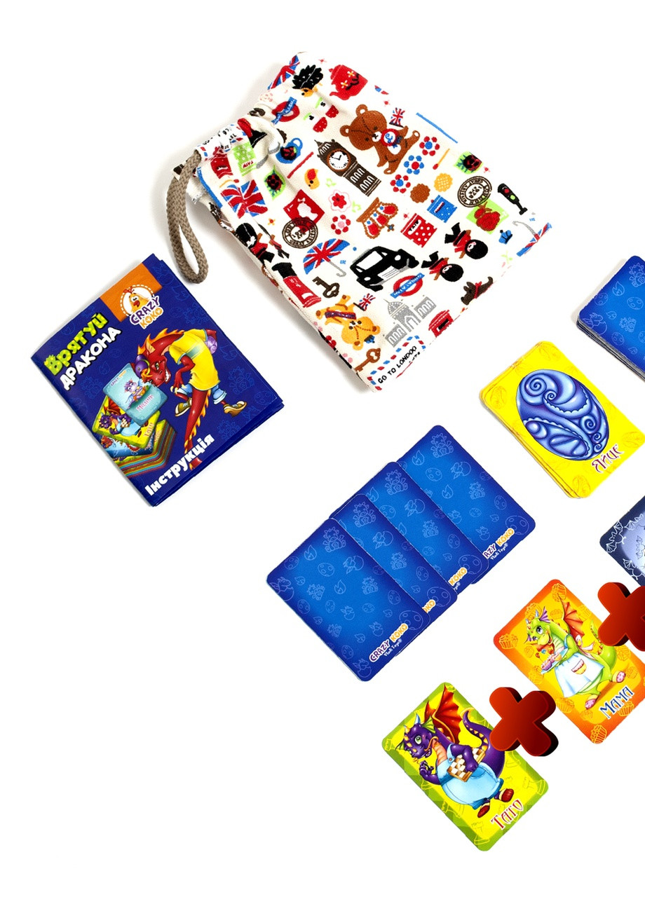 Гра в мішечку "Врятуй дракона" Vladi toys (232282374)