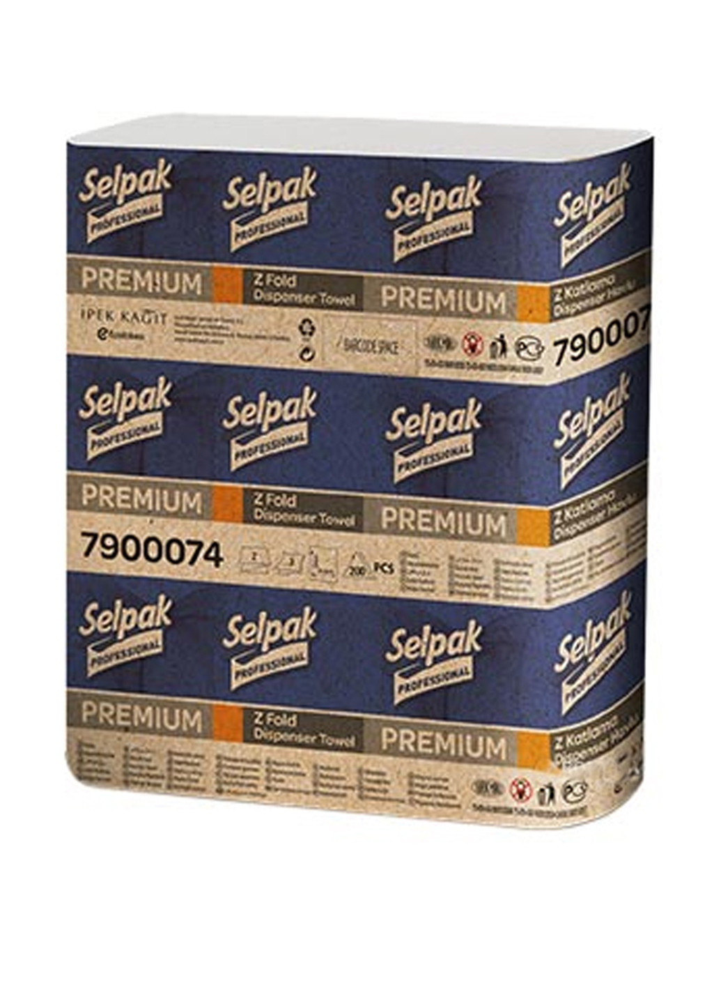 Бумажное полотенце (200 шт.) Selpak Professional (89545149)