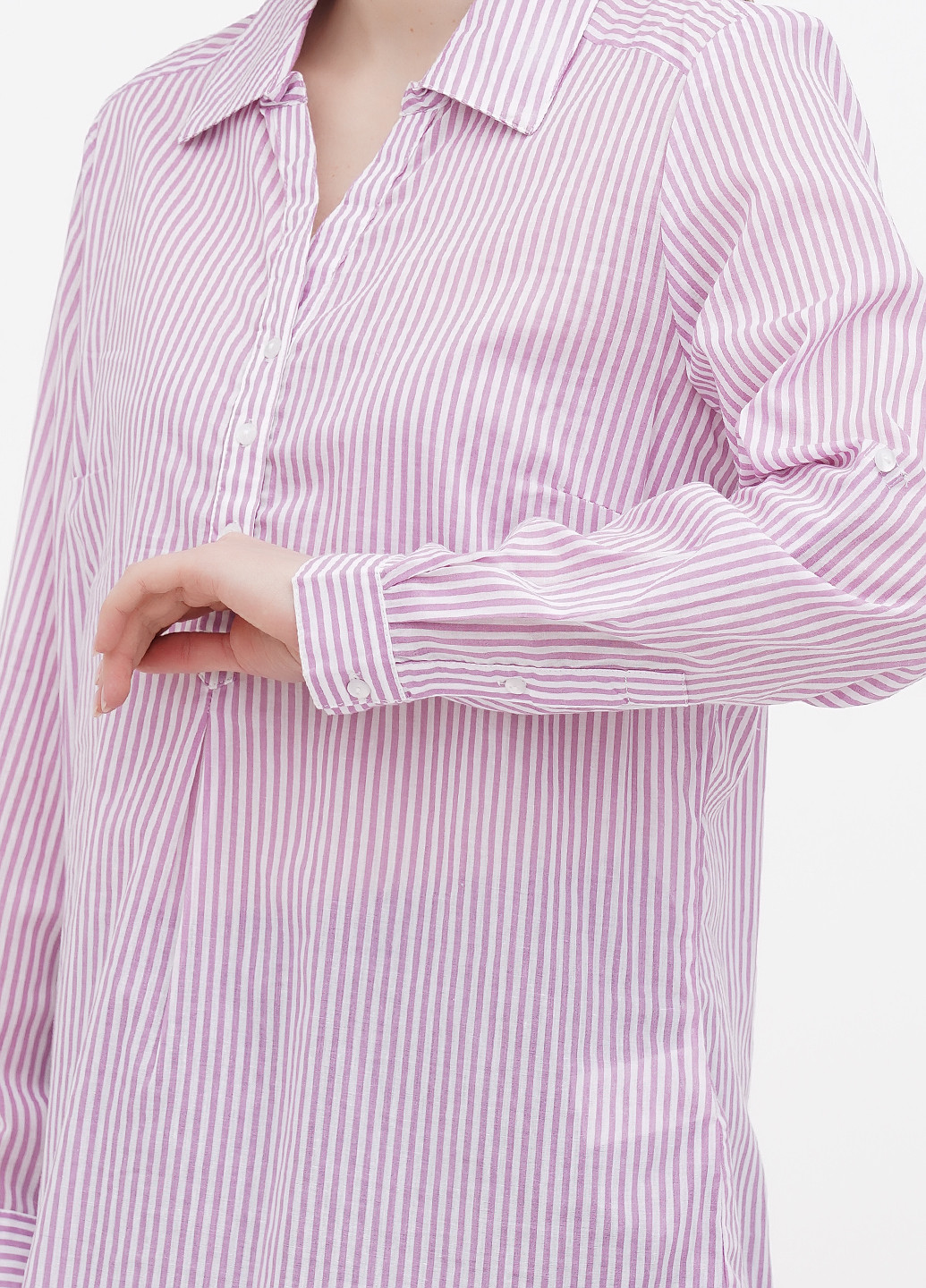 Світло-рожева демісезонна блузка Minus