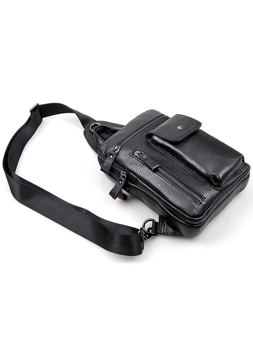 Чоловіча шкіряна сумка 17х25х6 см Vintage (252130251)