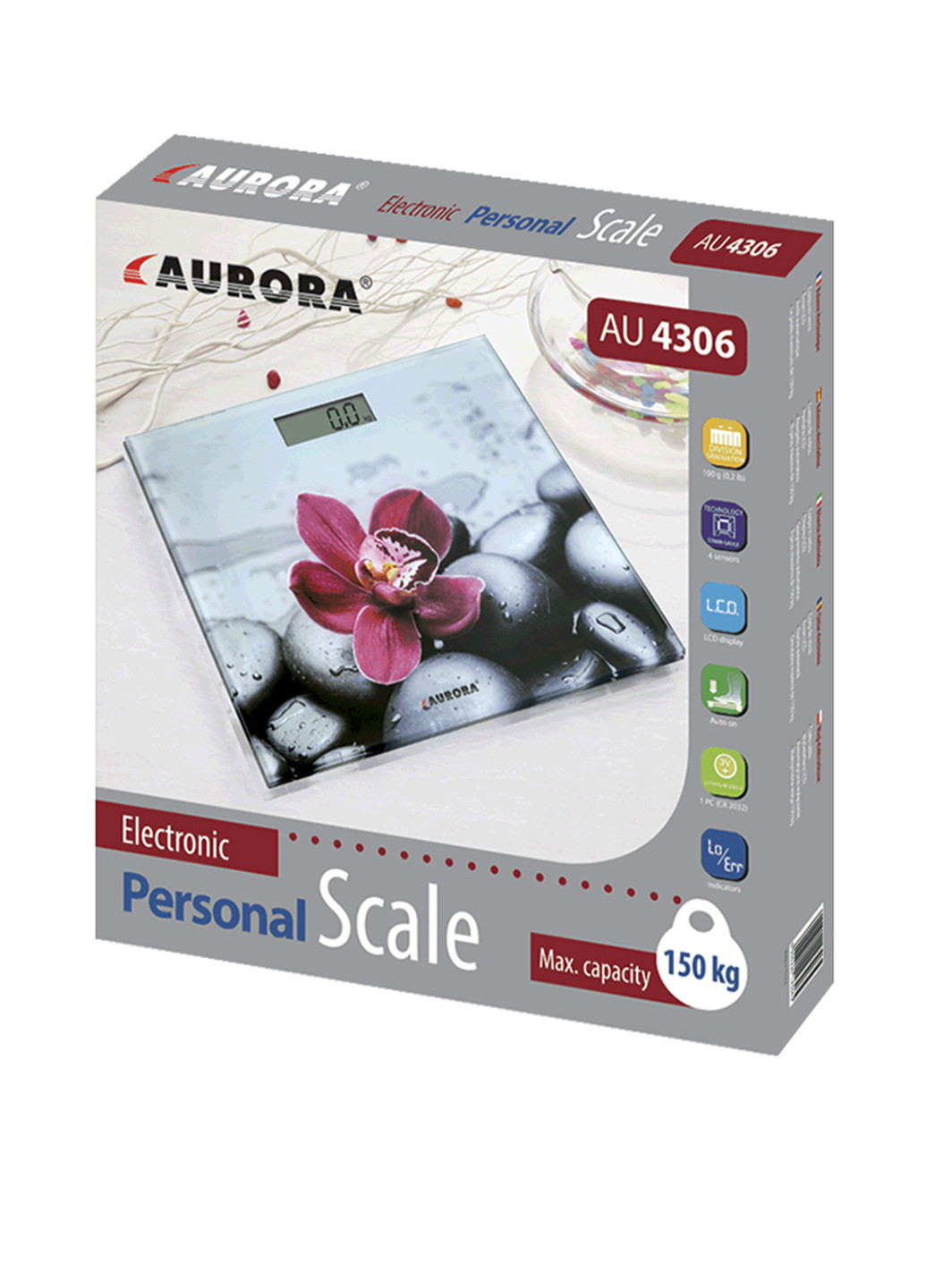 Весы напольные Aurora 4306au (130001738)