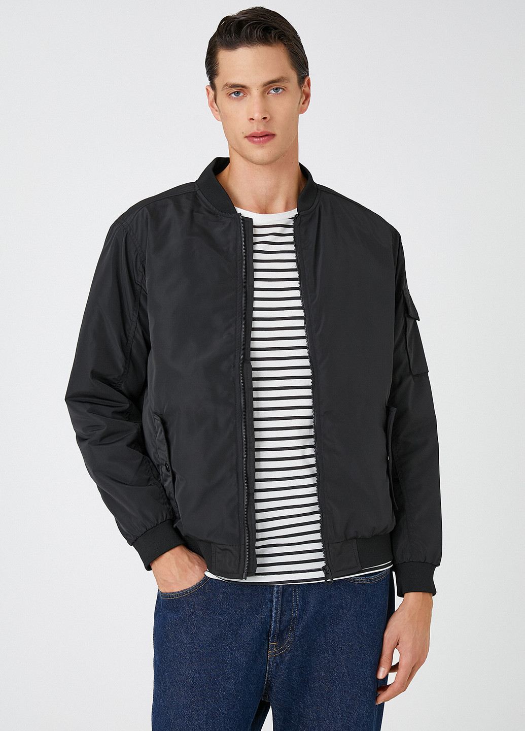 Бомбер KOTON пілот (авіатор) на блискавці (362159995)