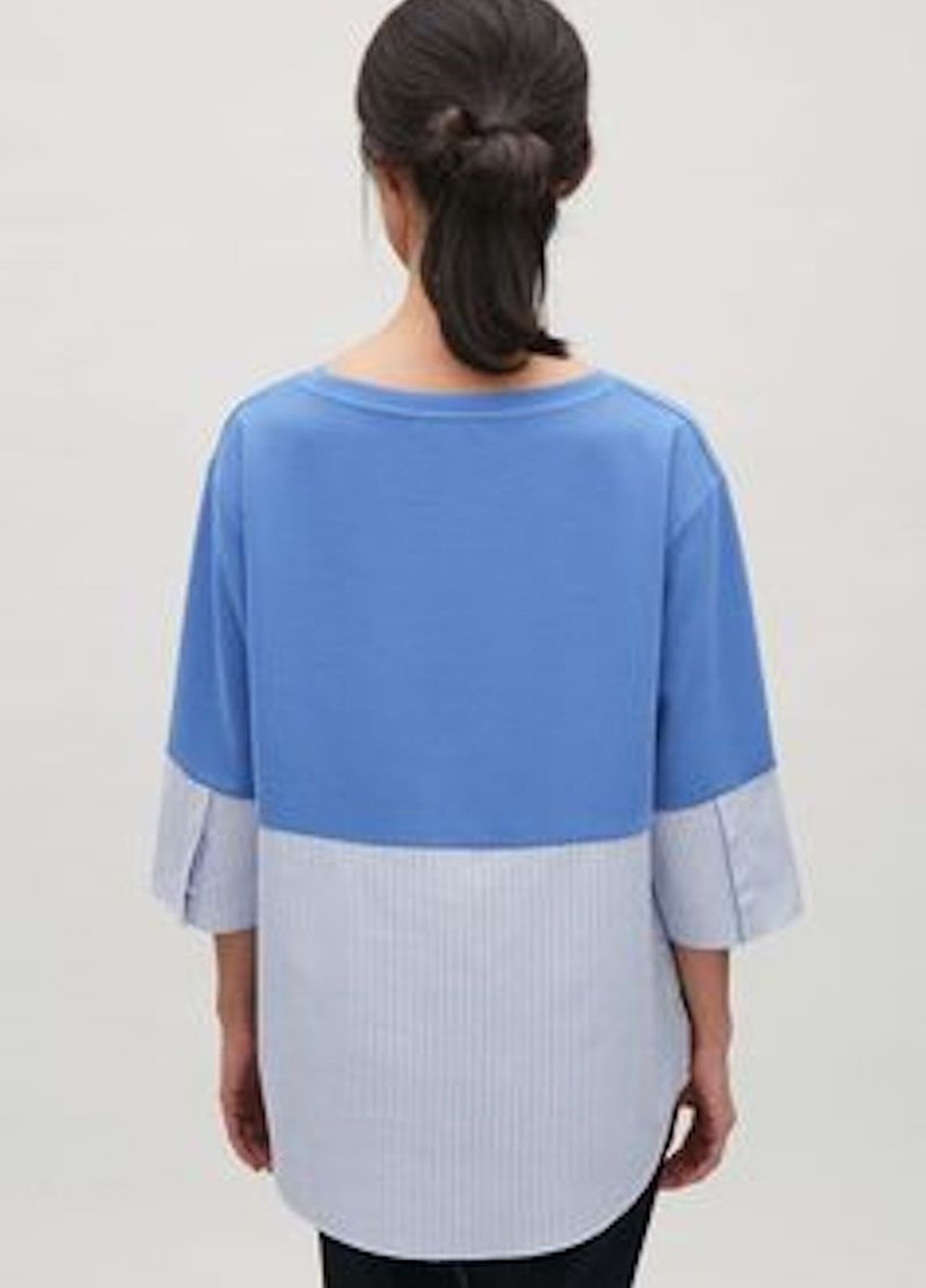 Блакитна демісезонна блуза Cos