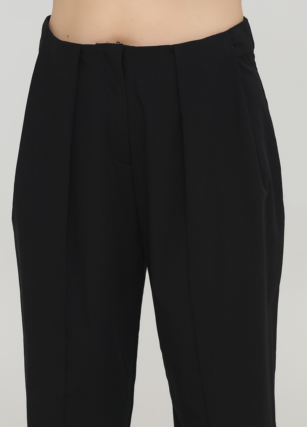 Черные кэжуал демисезонные зауженные брюки Asos