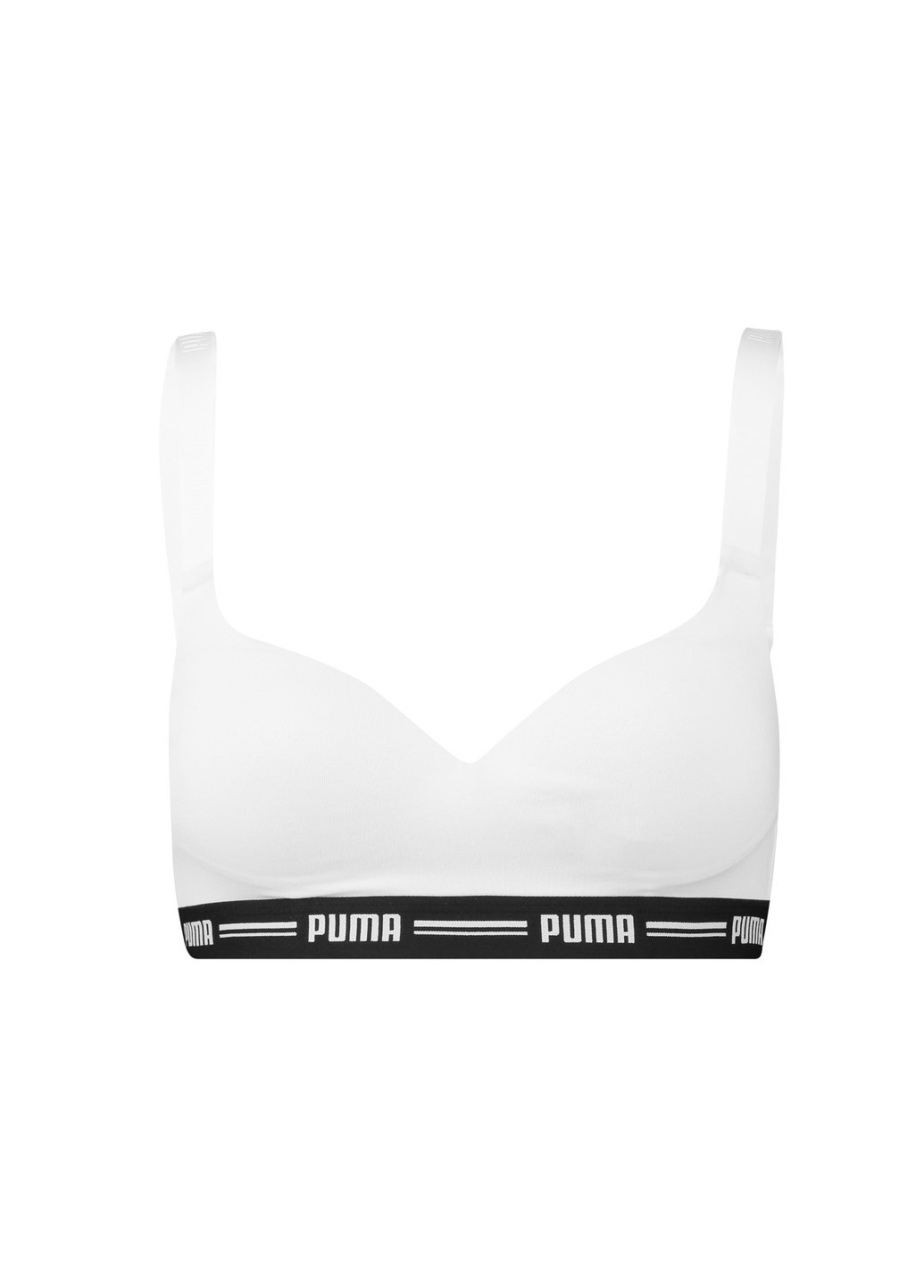 Белый бра women's padded bra 1 pack Puma