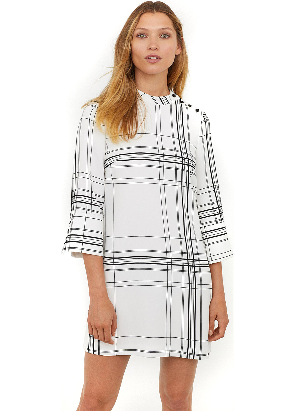 Чорна кежуал сукня H&M однотонна