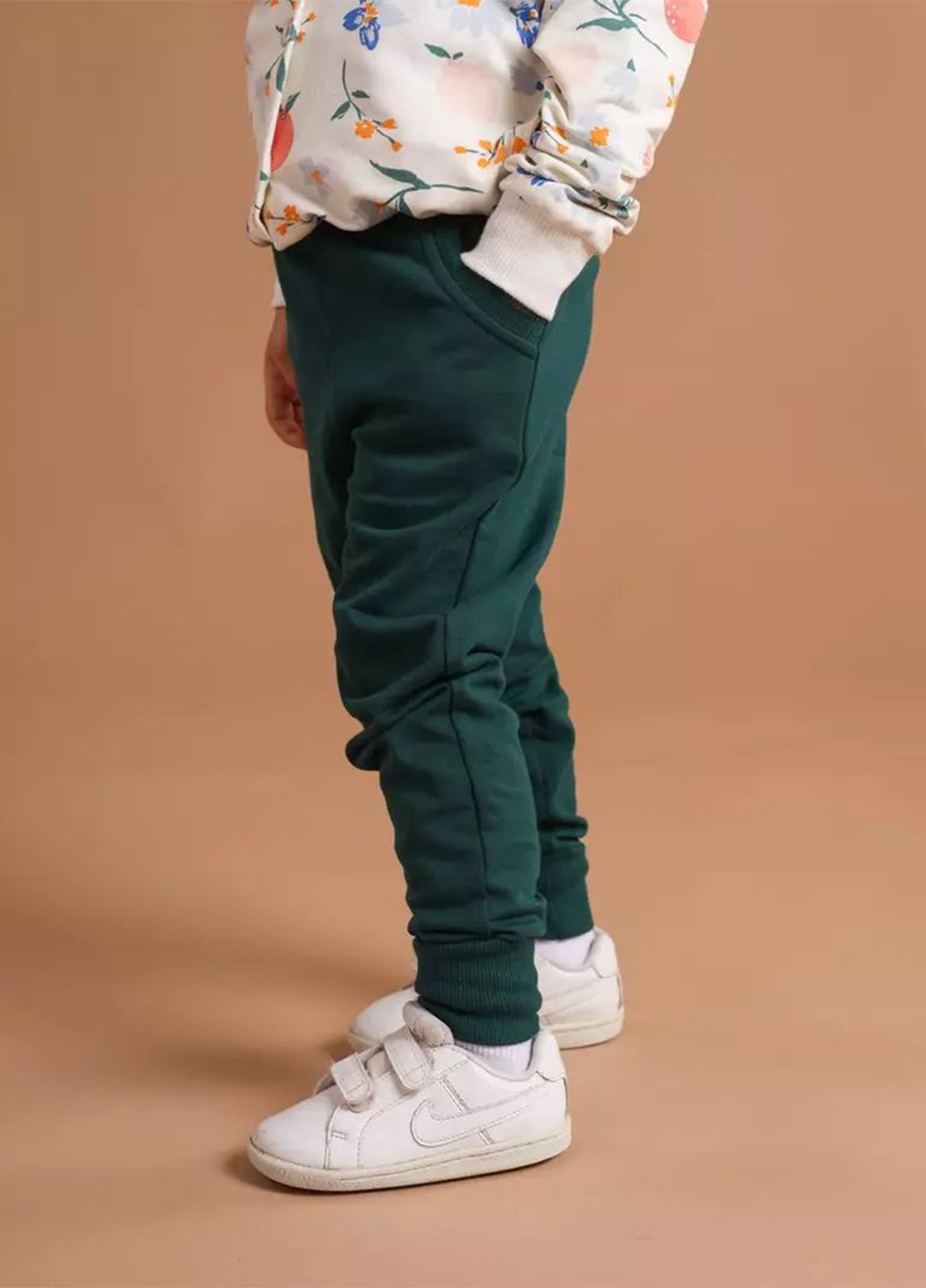 Зеленые спортивные демисезонные джоггеры брюки BBL