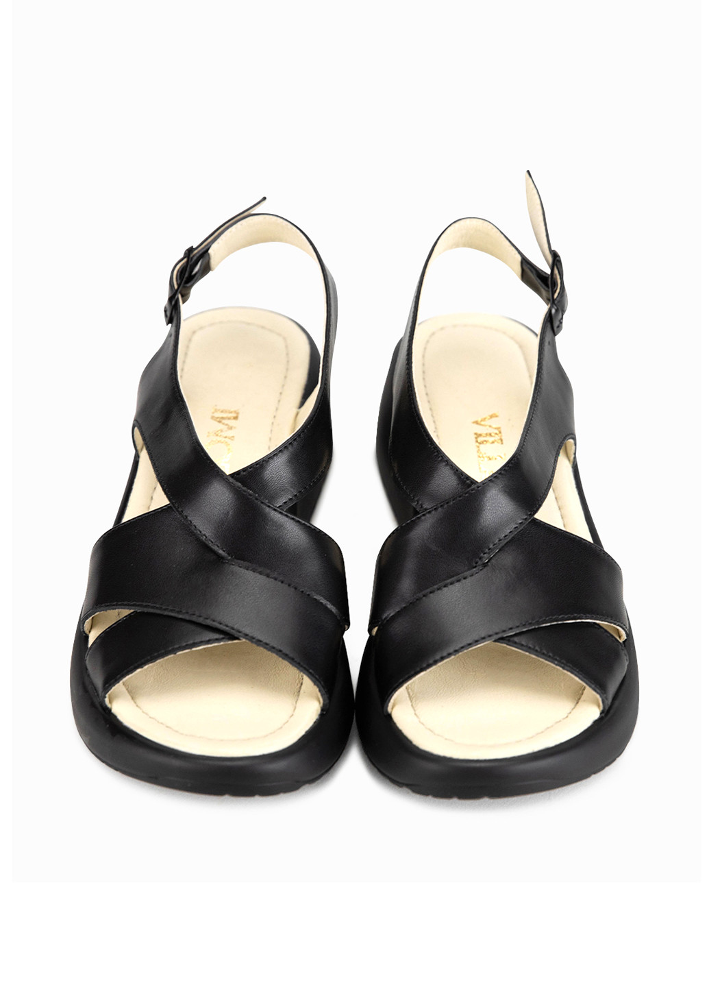 Черные босоножки vm villomi с ремешком