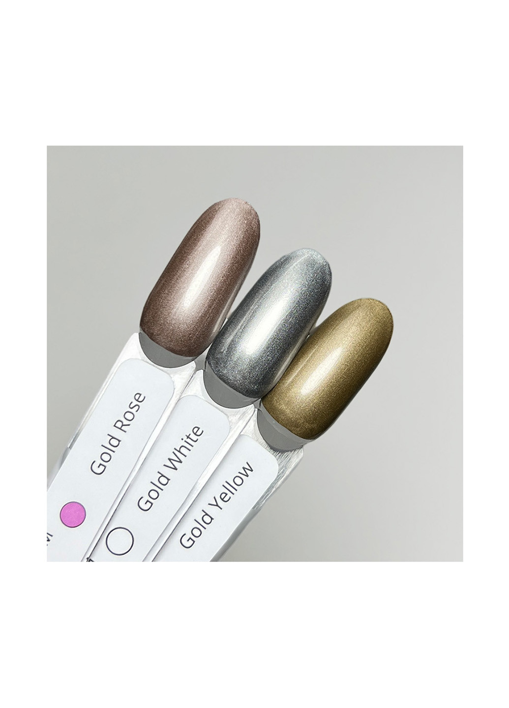 Металлическая гель краска с эффектом жидкого металла белое золото, Gold White, 10 г Izzy (363030525)