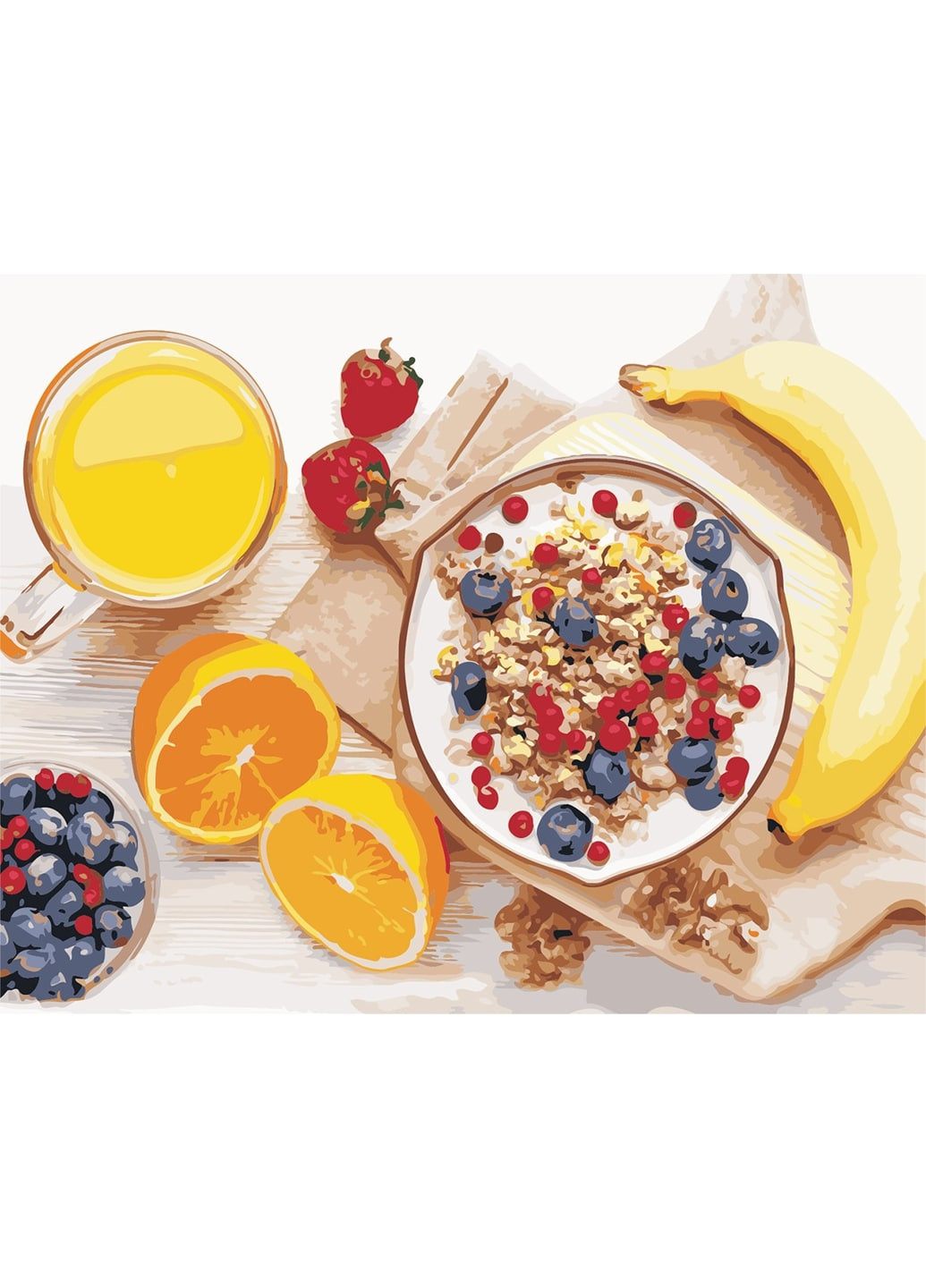 Картина за номерами "Корисний завтрак" 40х50 см ArtStory (250449227)