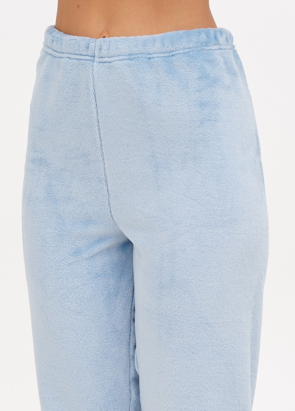 Голубая всесезон пижама (лонгслив, брюки) лонгслив + брюки Aniele