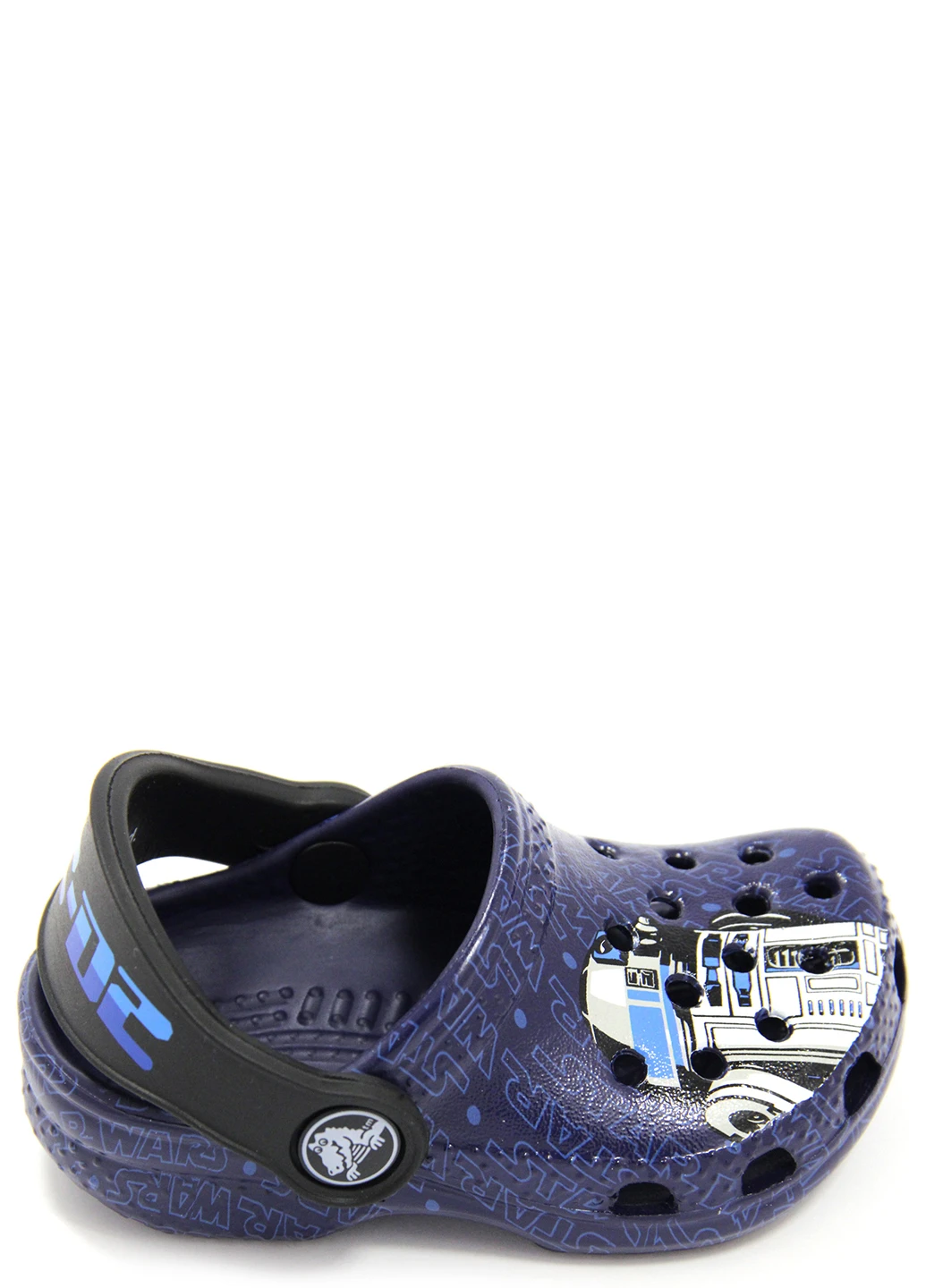 Синие сабо для мальчиков star wars r2d2 c3po Crocs