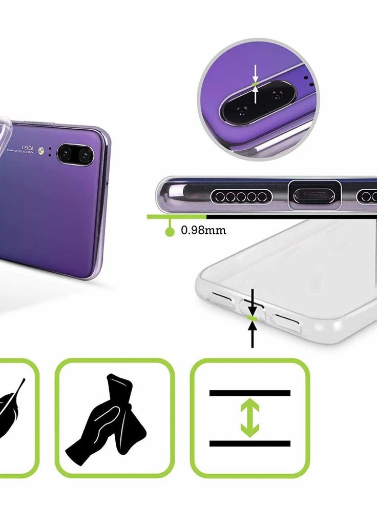 Чохол для мобільного телефону (смартфону) Laudtec для Huawei Y7 2019 Clear tpu (Transperent) (LC-HY72019T) BeCover (201492510)