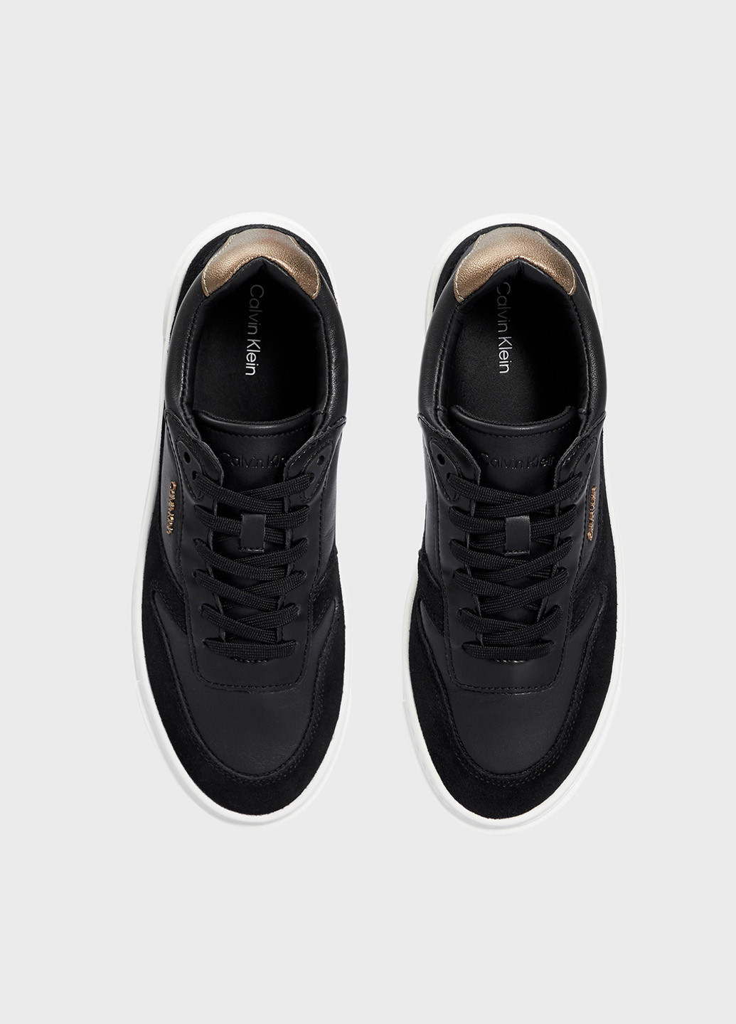 Кроссовки Calvin Klein чёрные демисезоны (347228191)