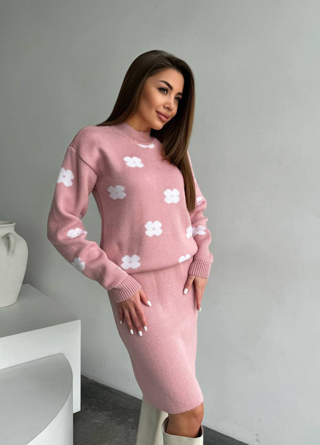 Костюм (джемпер, юбка) No Brand (365959914)