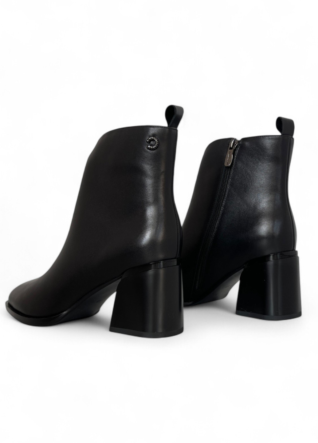 Черные демисезонная ботильоны Melanda.M