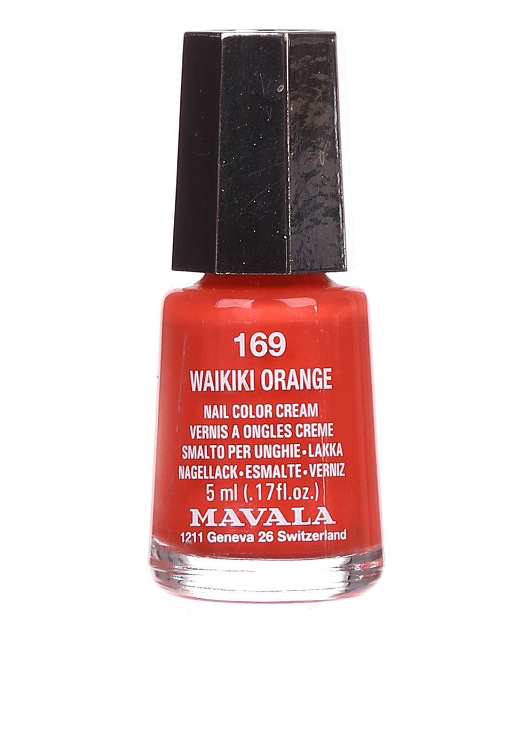 Лак для ногтей Waikiki Orange, 5 мл Mavala (15580449)
