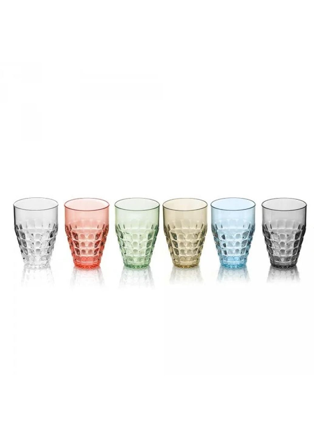 Набір склянок Tiffany 22570352 13х9 см 6 шт Guzzini (253618436)