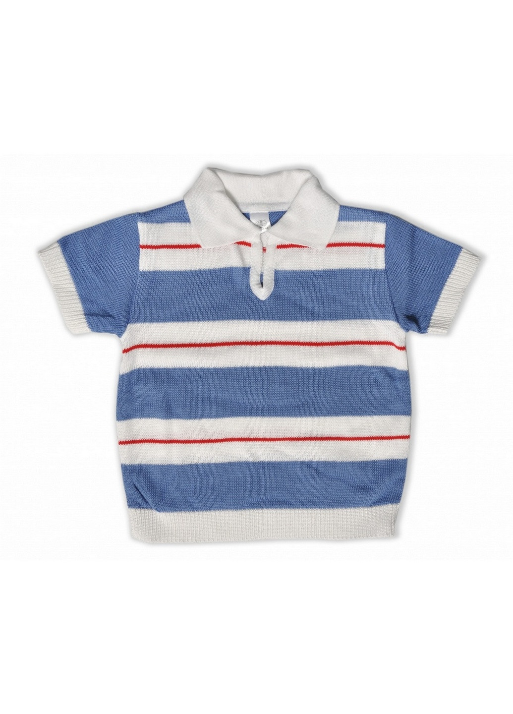 Синяя демисезонная футболка для мальчика Mari-Knit