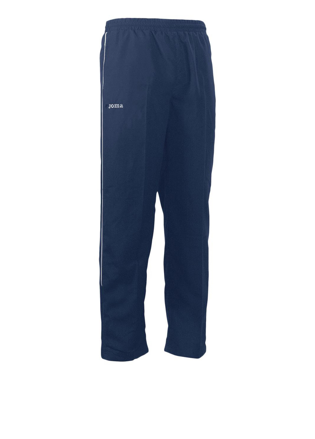 Темно-синие спортивные демисезонные зауженные брюки Joma