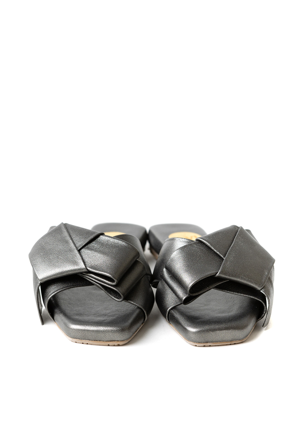 Черные шлепанцы Ilvi плетение