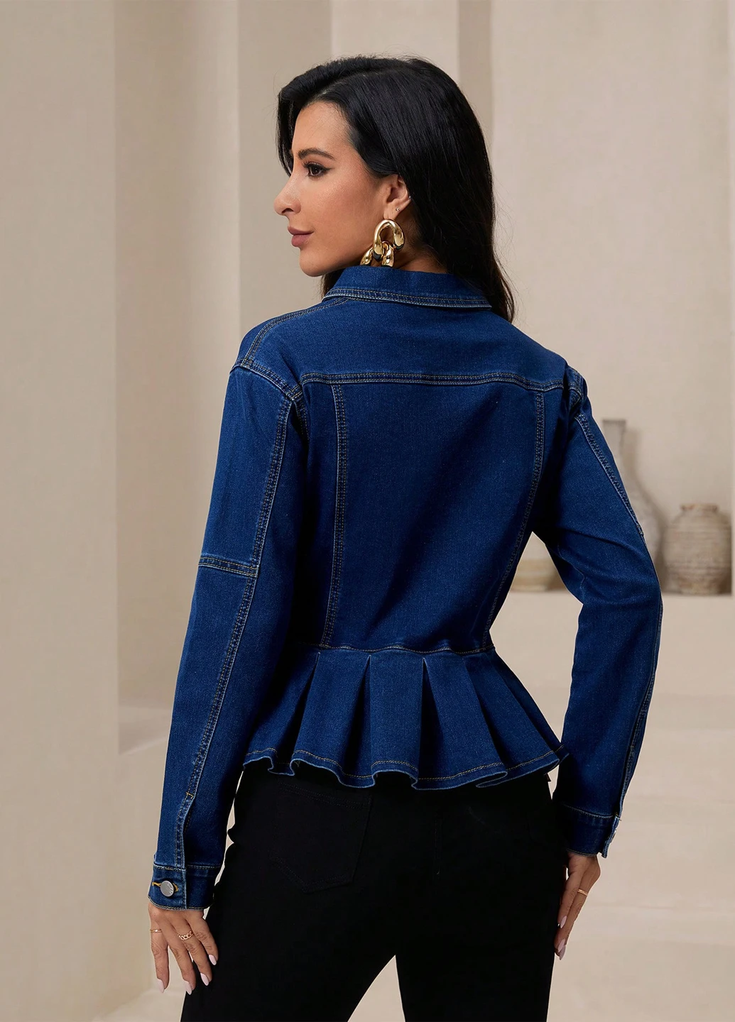 Куртка-рубашка SHEIN (342382676)