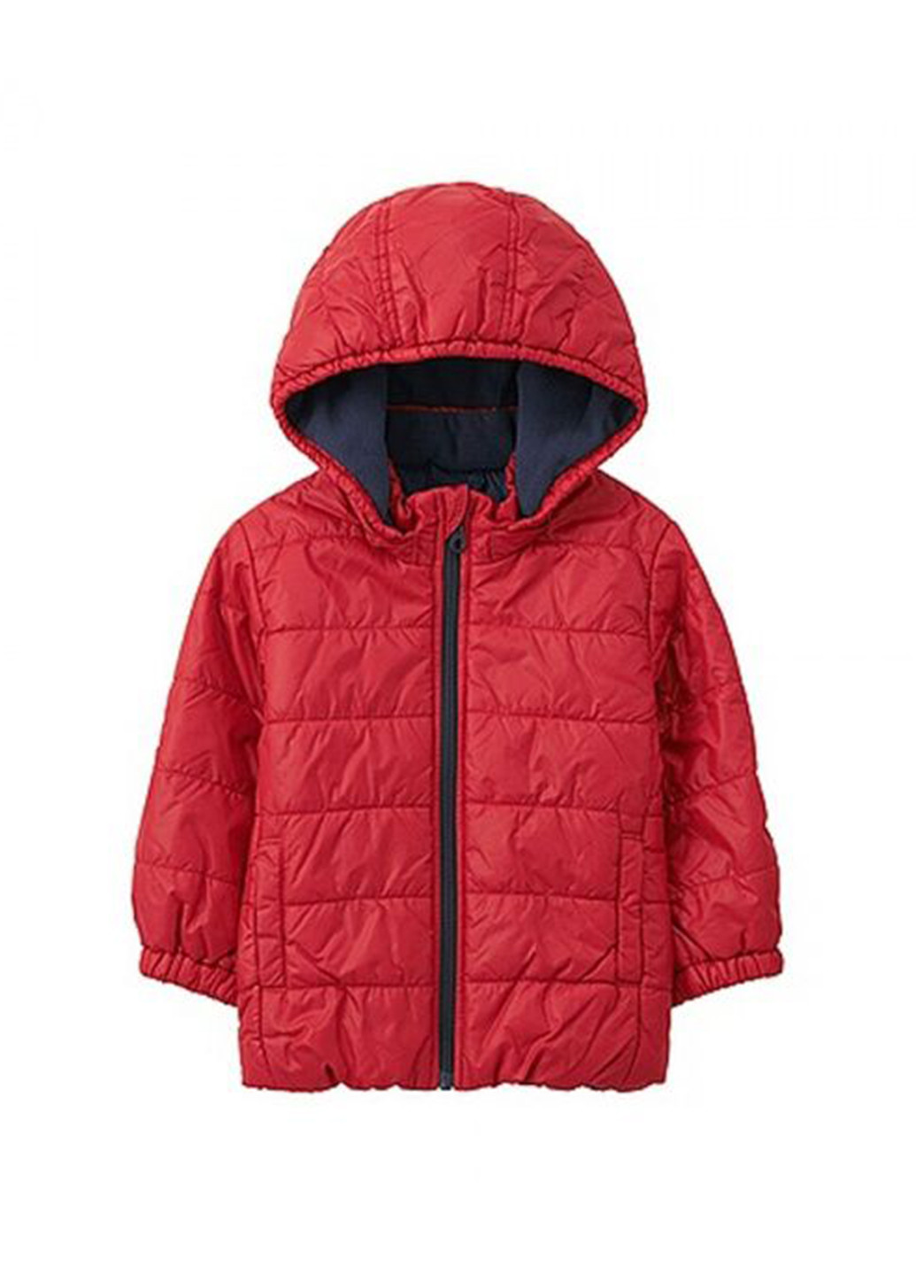 Красная зимняя куртка Uniqlo