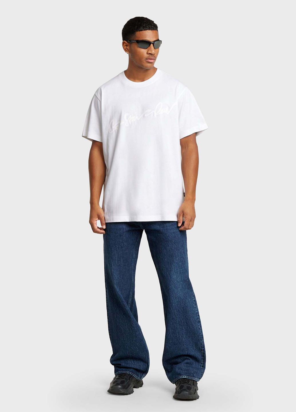 Белая футболка G-Star Raw