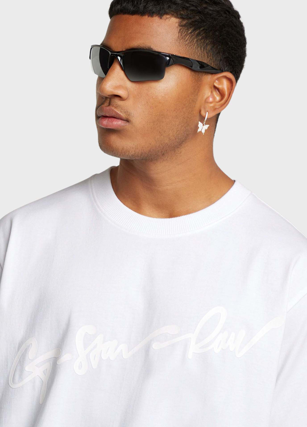 Белая футболка G-Star Raw