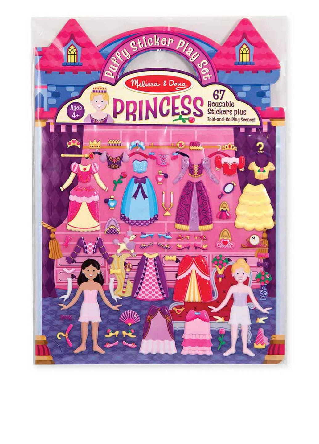 Набор для творчества Принцессы, 0,5х20,8х27,9 см Melissa & Doug (251317857)