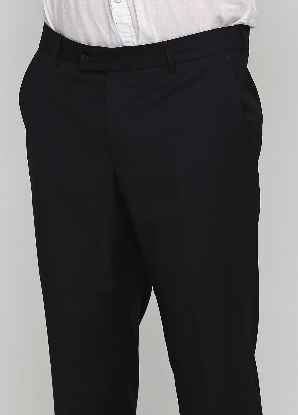Черный демисезонный костюм (пиджак, брюки) с длинным рукавом, брючный Federico Cavallini
