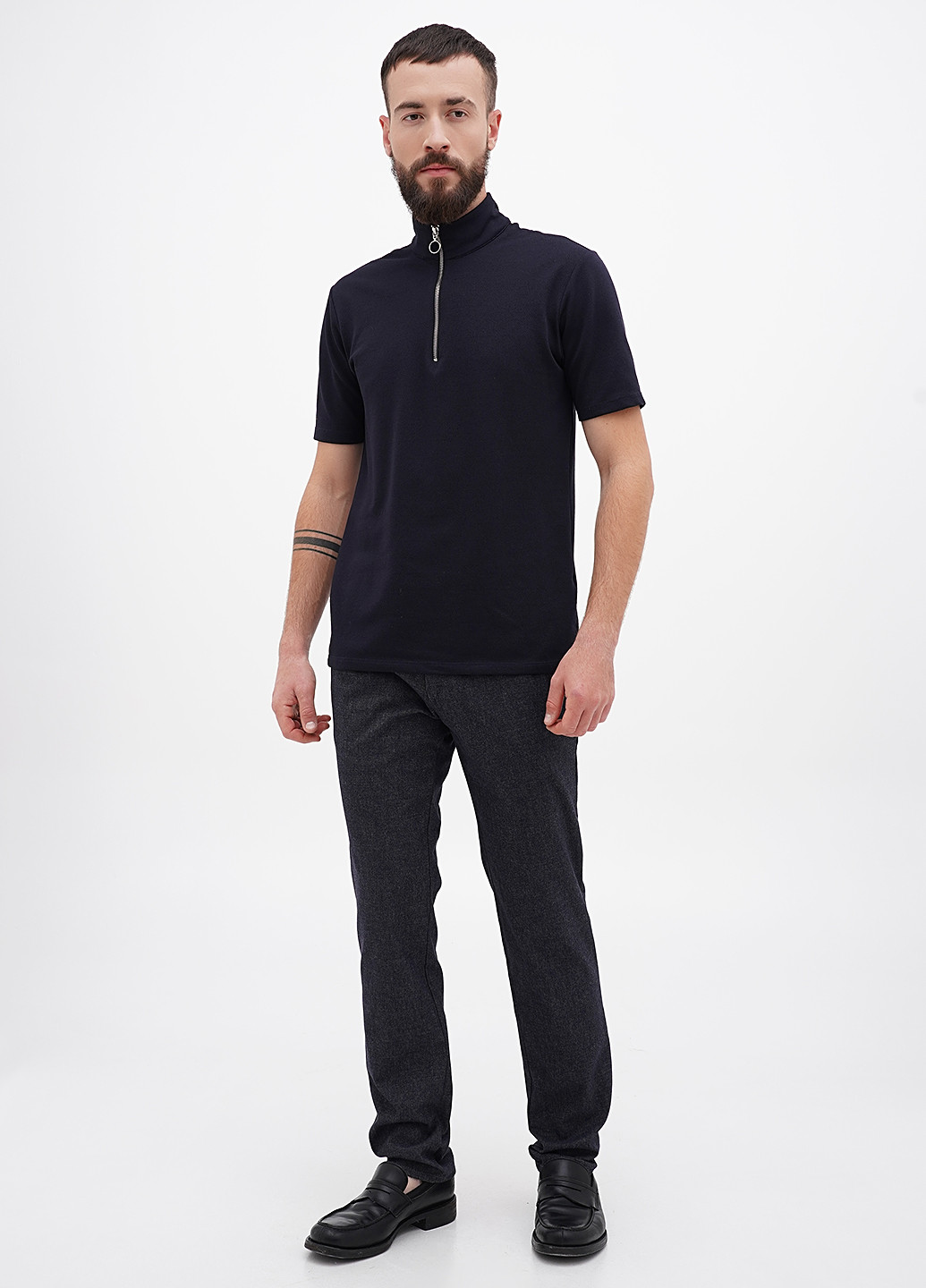 Комбинированные кэжуал демисезонные прямые брюки Lagrand