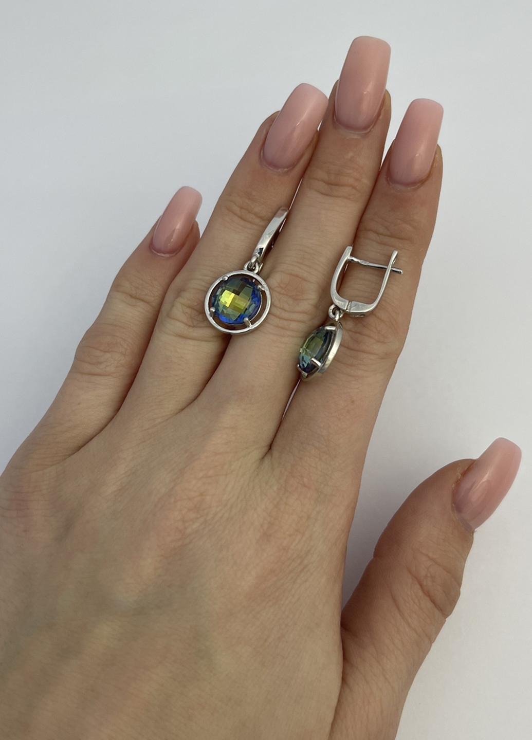 Серьги Silver Flame (255306418)
