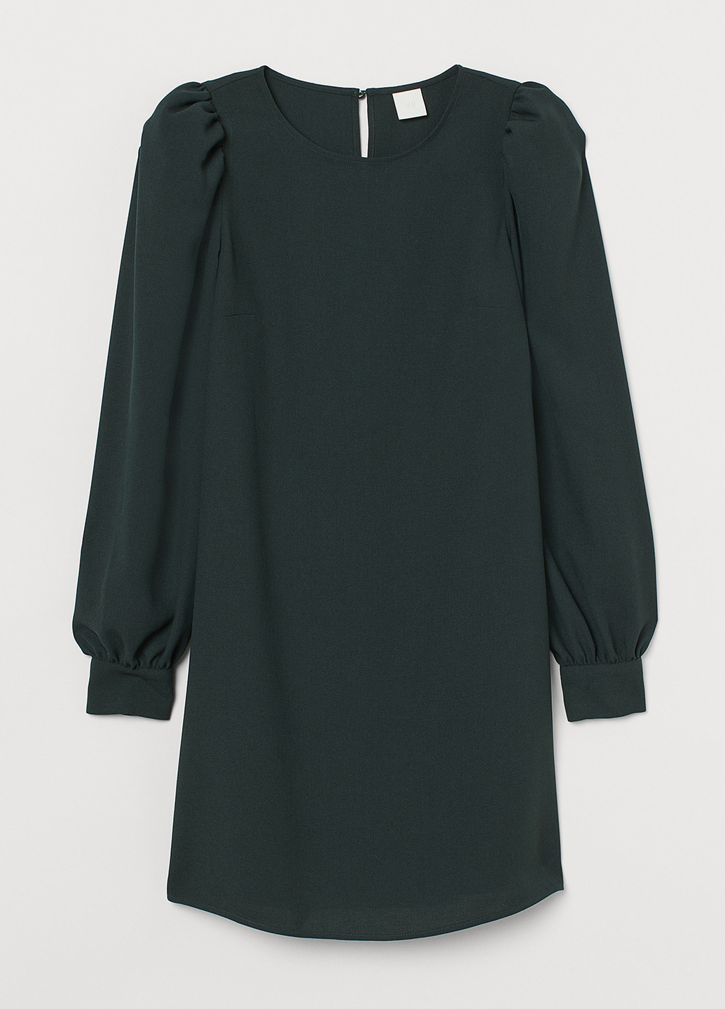 Темно-зелена кежуал сукня H&M