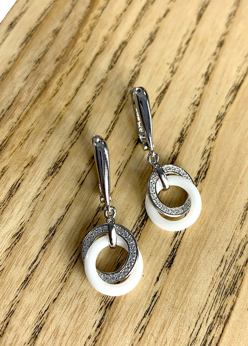 Серьги Silver Flame (164347583)