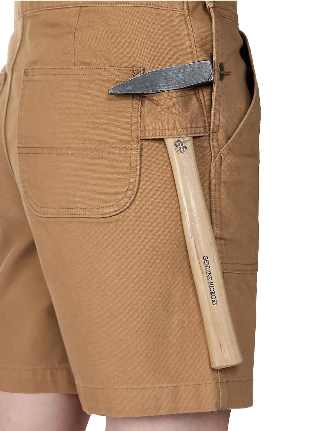 Комбінезон Carhartt комбінезон-шорти однотонний гірчичний джинсовий джинс, бавовна