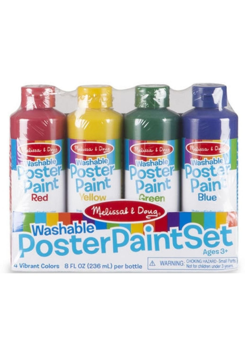 Краски для рисования Набор плакатных красок 4 шт (MD4127) Melissa&Doug (254068608)